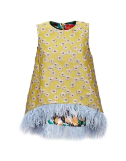 La DoubleJ Camicie E Top<La Scala Top (With Feathers)Margarita in Jacquard