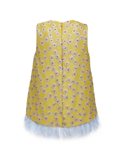 La DoubleJ Camicie E Top<La Scala Top (With Feathers)Margarita in Jacquard