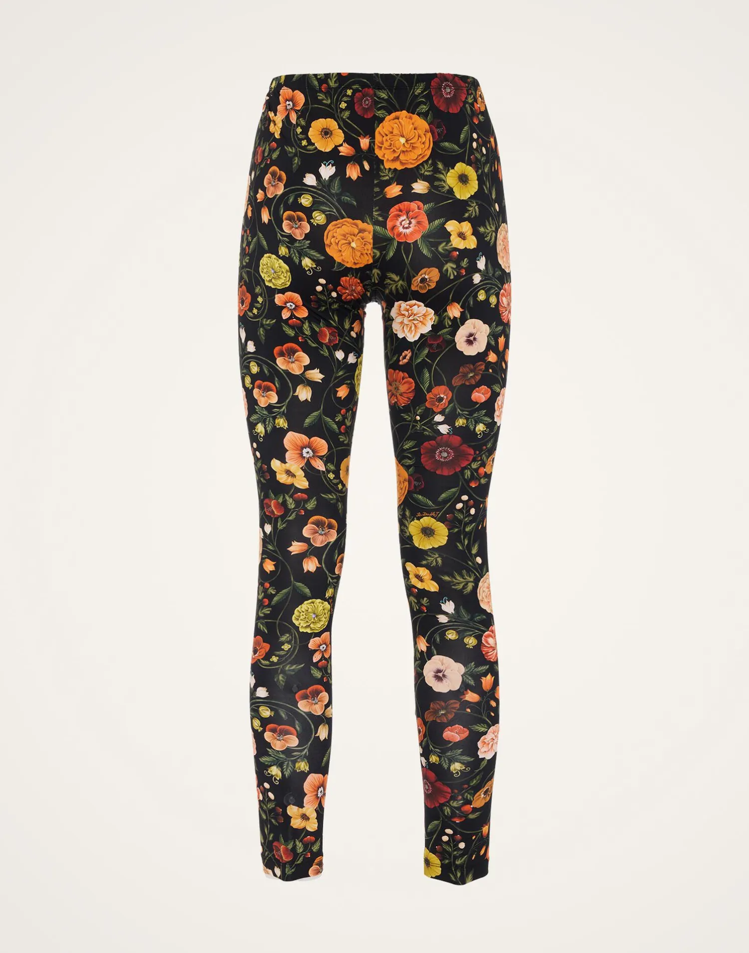 La DoubleJ Loungewear<LeggingsBotticelli Black in Skinny Jersey