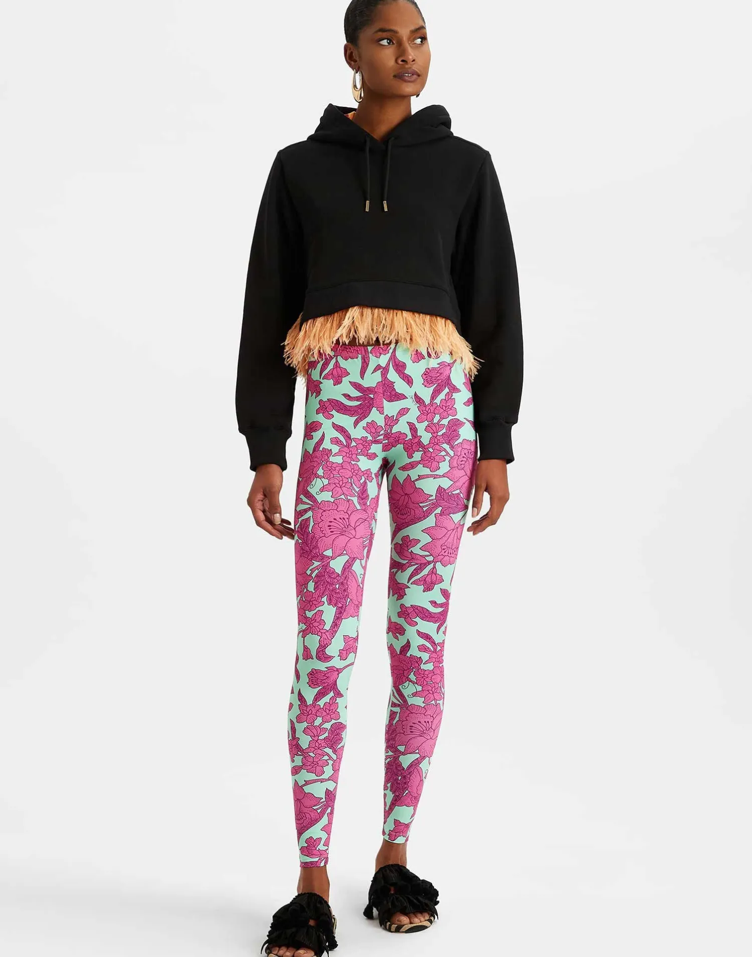 La DoubleJ Loungewear<LeggingsLilium Purple in Skinny Jersey