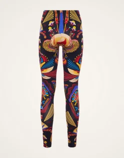 La DoubleJ Loungewear<LeggingsNephthys Navy in Skinny Jersey