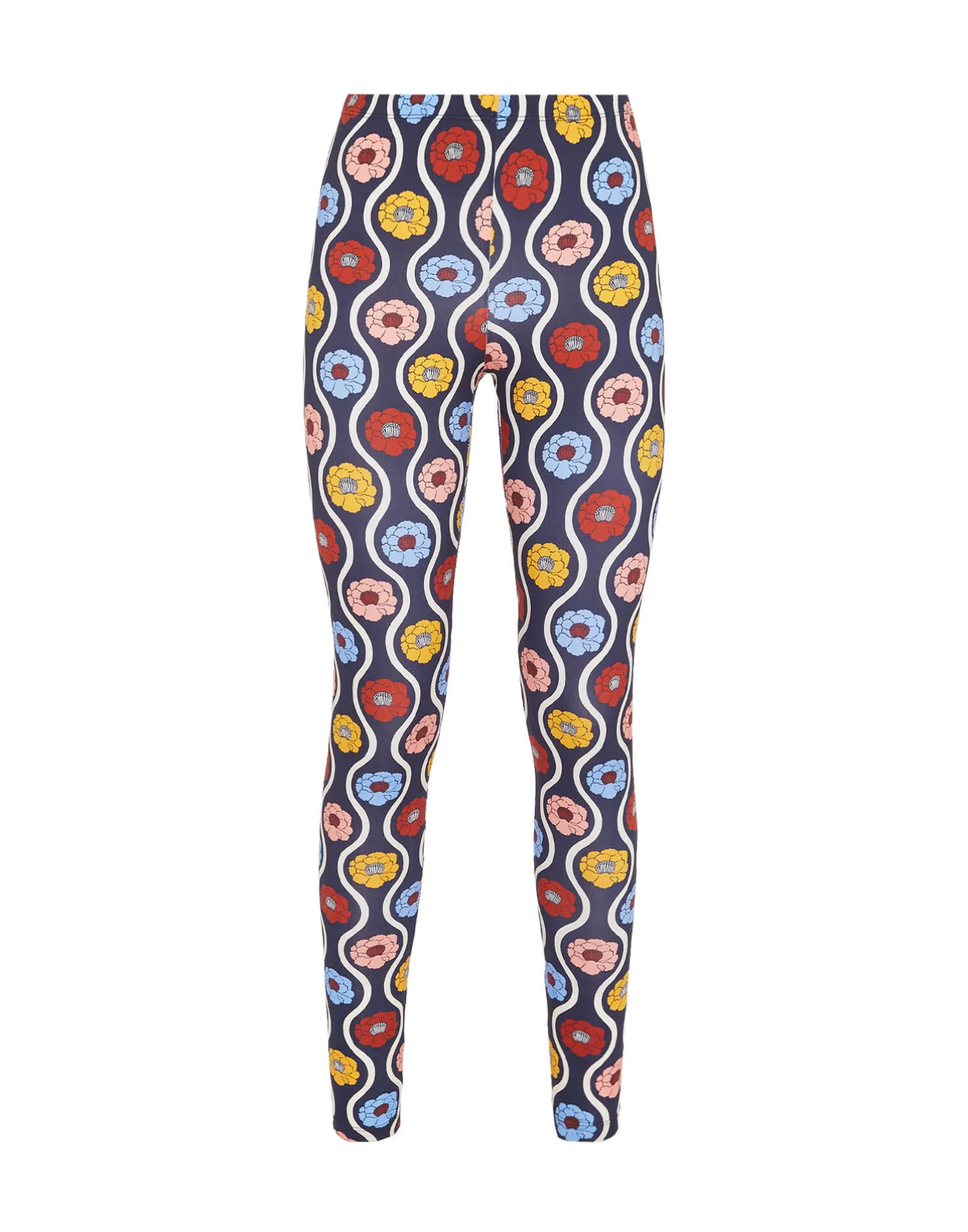 La DoubleJ Loungewear<LeggingsWhitsun Mini Blue in Skinny Jersey