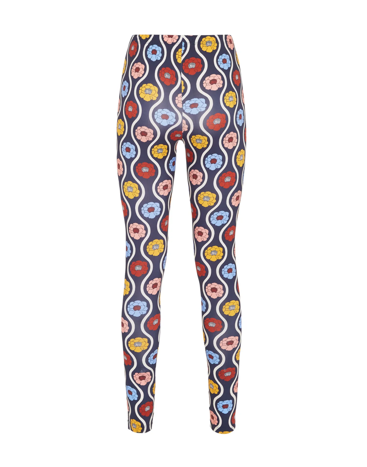 La DoubleJ Loungewear<LeggingsWhitsun Mini Blue in Skinny Jersey
