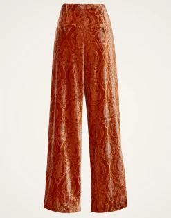 La DoubleJ Pantaloni E Shorts<Loose PantsBanquet Orange in Devor&eacute;