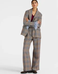La DoubleJ Pantaloni E Shorts<Loose PantsMoors Multicolor in Viscose Tailoring