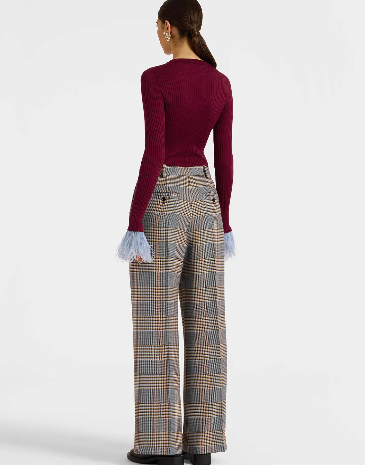 La DoubleJ Pantaloni E Shorts<Loose PantsMoors Multicolor in Viscose Tailoring