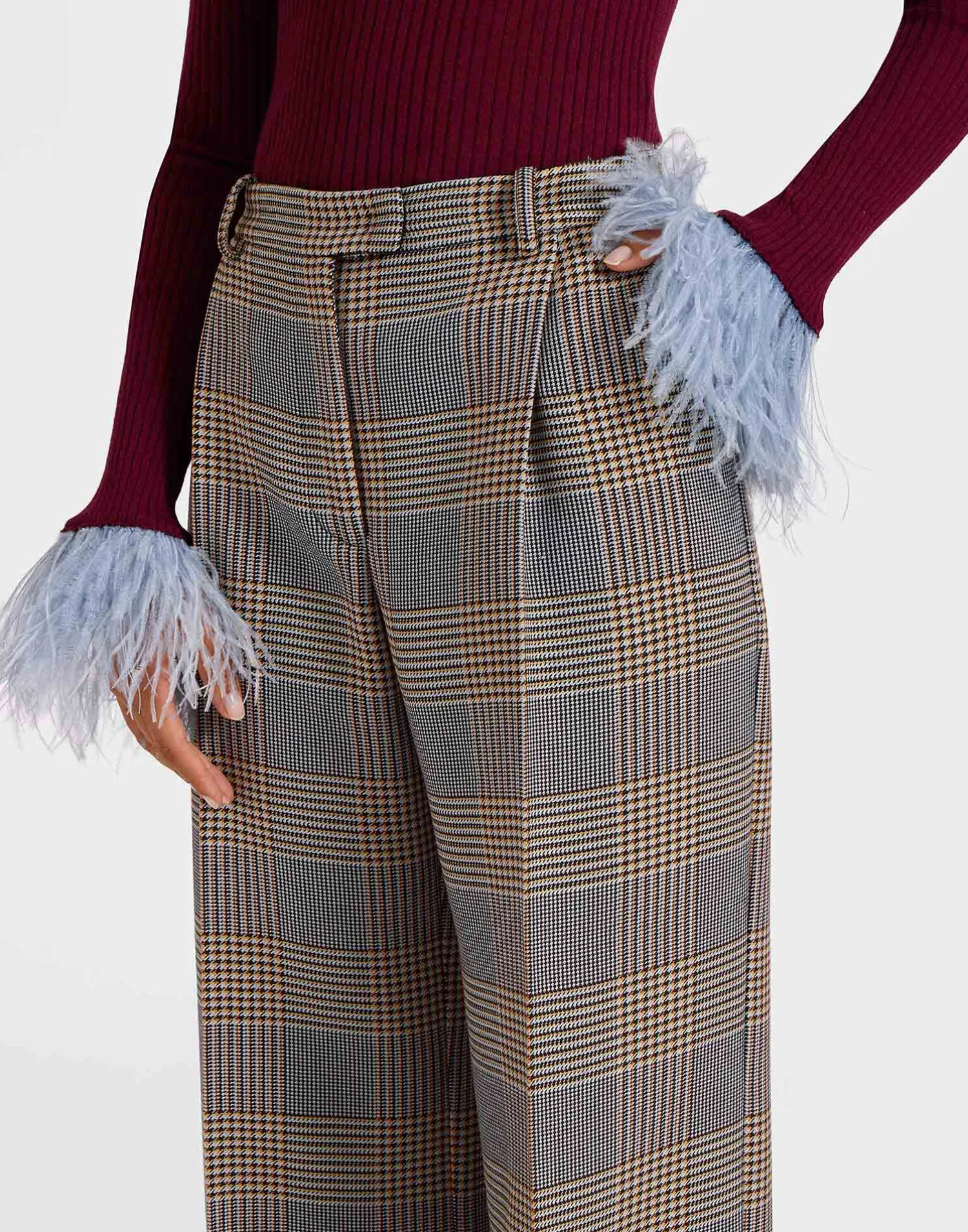 La DoubleJ Pantaloni E Shorts<Loose PantsMoors Multicolor in Viscose Tailoring