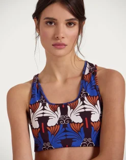 La DoubleJ Loungewear<Magica BraAli Micro Chocolate in Jersey Stretch