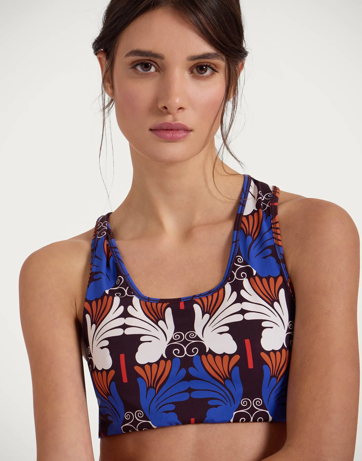 La DoubleJ Loungewear<Magica BraAli Micro Chocolate in Jersey Stretch