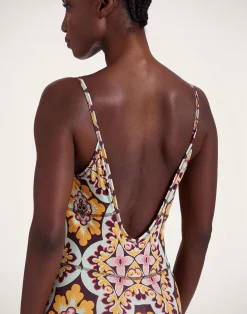 La DoubleJ Loungewear<Magica CatsuitPalazzo Yellow in Jersey Stretch