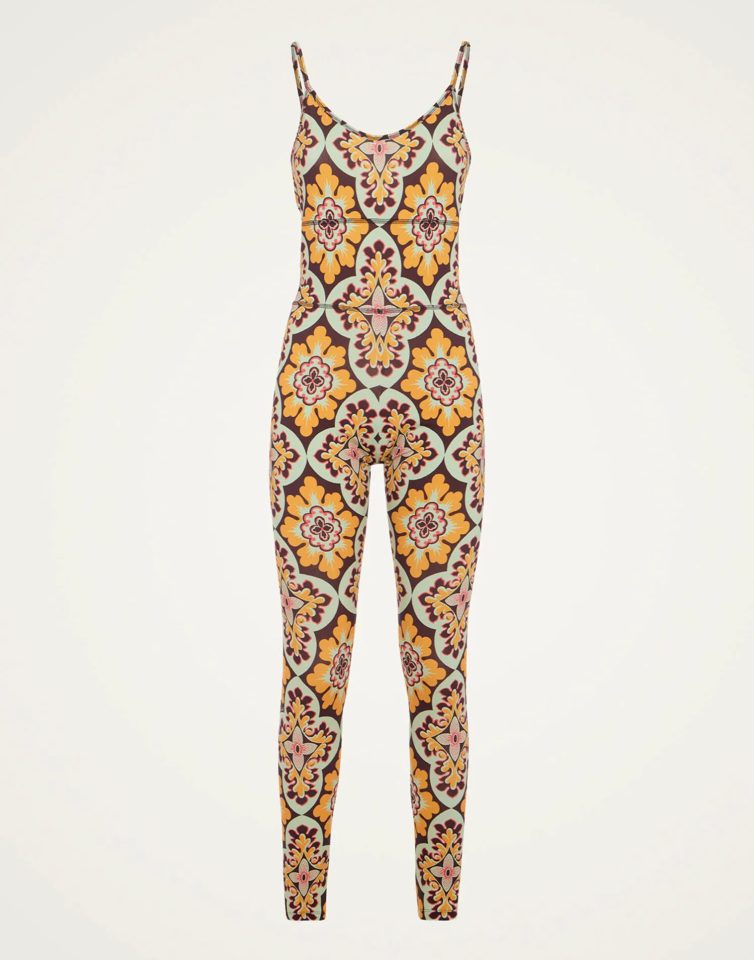 La DoubleJ Loungewear<Magica CatsuitPalazzo Yellow in Jersey Stretch
