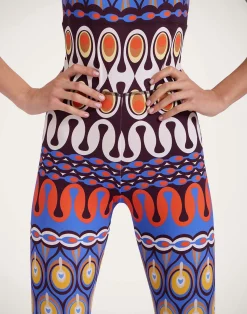 La DoubleJ Loungewear<Magica CatsuitRio Chocolate in Jersey Stretch