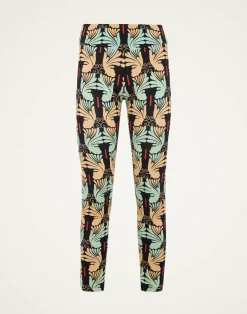La DoubleJ Loungewear<Magica LeggingsAli Micro Yellow in Jersey Stretch