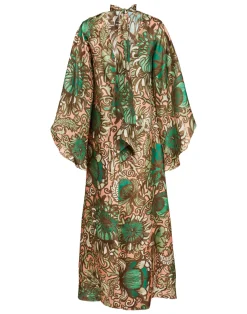 La DoubleJ Party Dressing<Magnifico DressAnemone Pink in Twill Silk