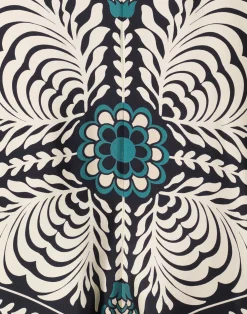 La DoubleJ Party Dressing<Magnifico DressMix Tiles Placée Black in Silk Twill