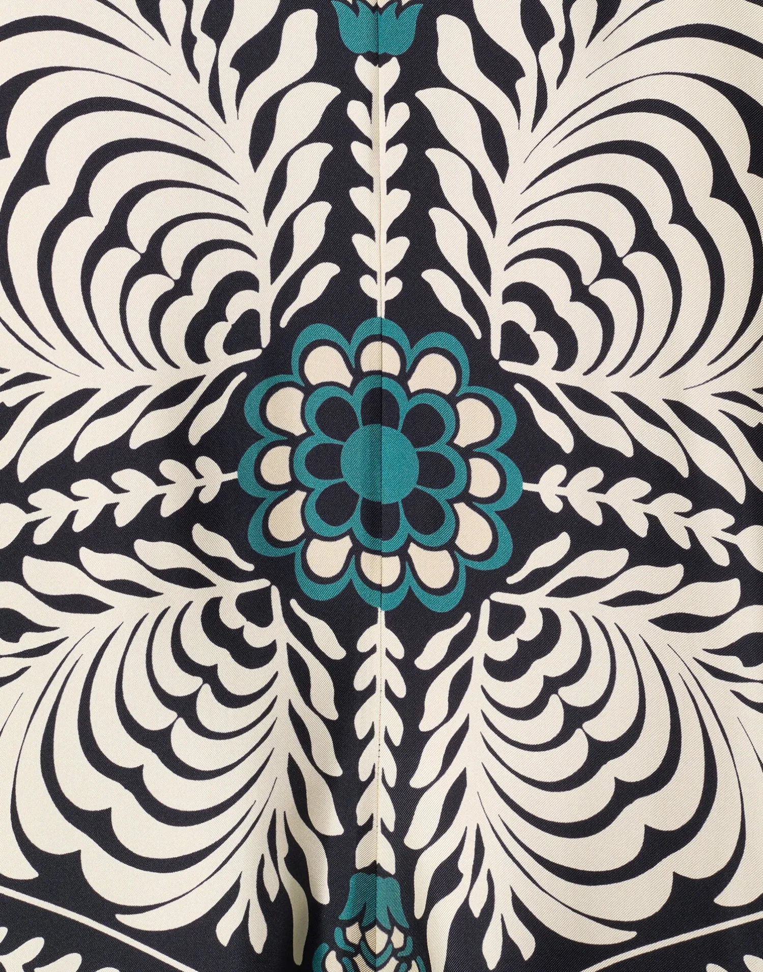 La DoubleJ Party Dressing<Magnifico DressMix Tiles Placée Black in Silk Twill