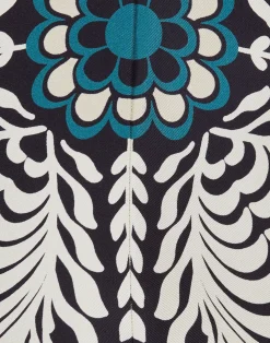La DoubleJ Party Dressing<Magnifico DressMix Tiles Placée Black in Silk Twill
