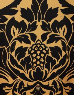 La DoubleJ Party Dressing<Make An Exit TopCherubs Gold in Silk Twill With Feathers