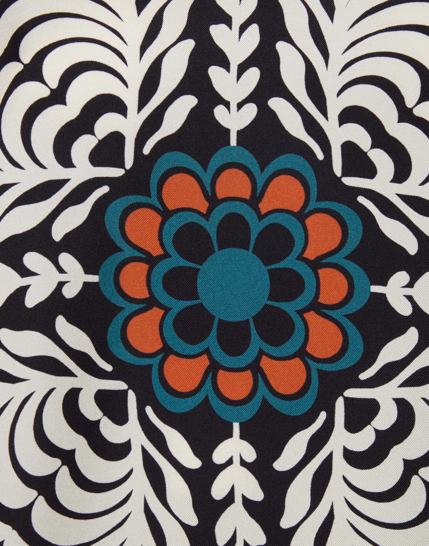 La DoubleJ Camicie E Top<Make An Exit TopMix Tiles Placée Black in Silk Twill