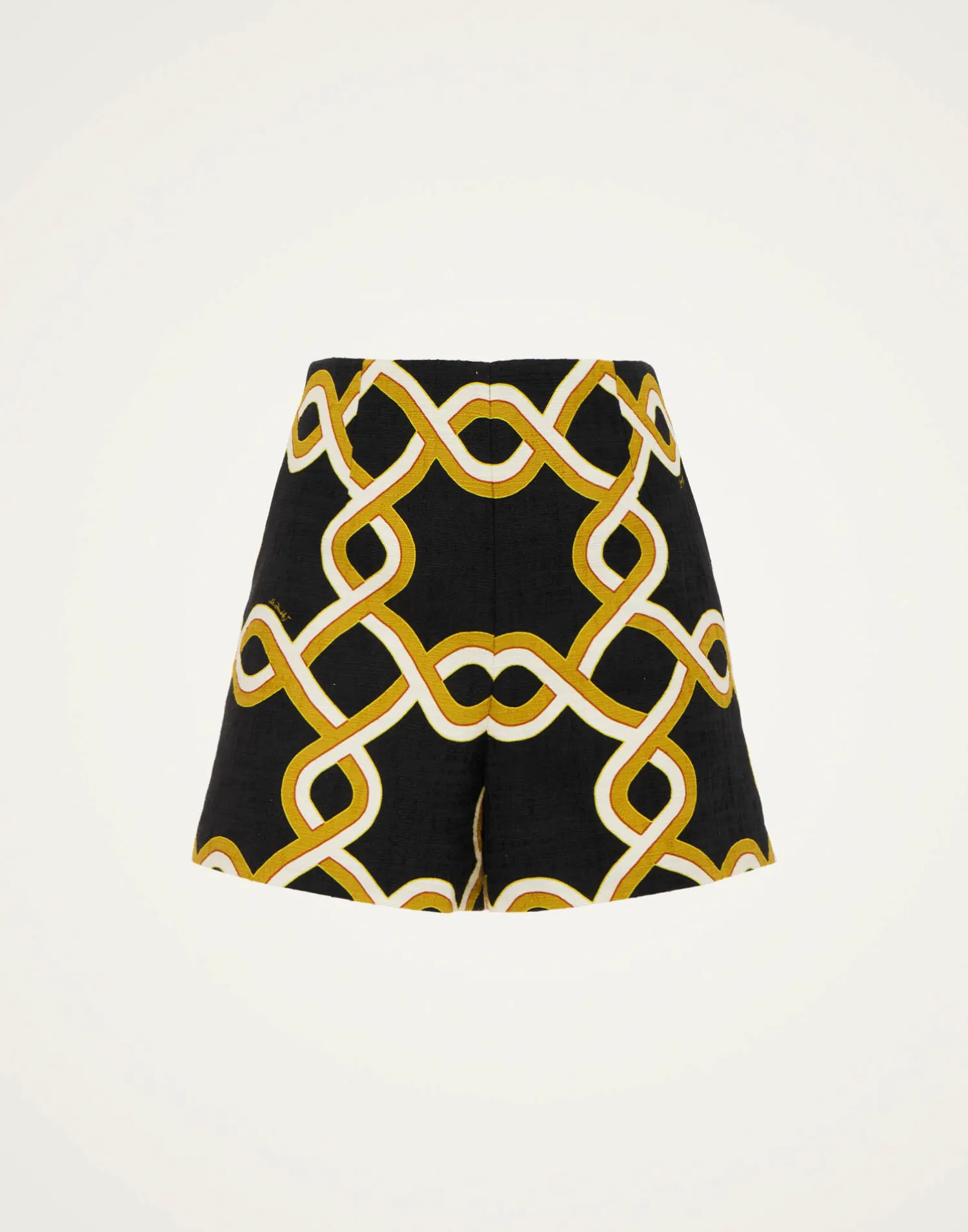 La DoubleJ Pantaloni E Shorts<Margarita ShortsTackle Black in Shot Cotton