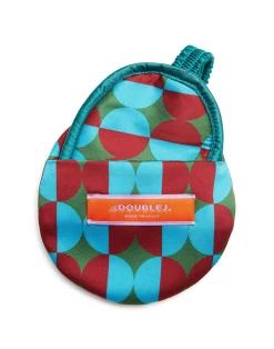 La DoubleJ Piccoli Accessori|Accessories<Mask CaseMezzaluna Green in Twill