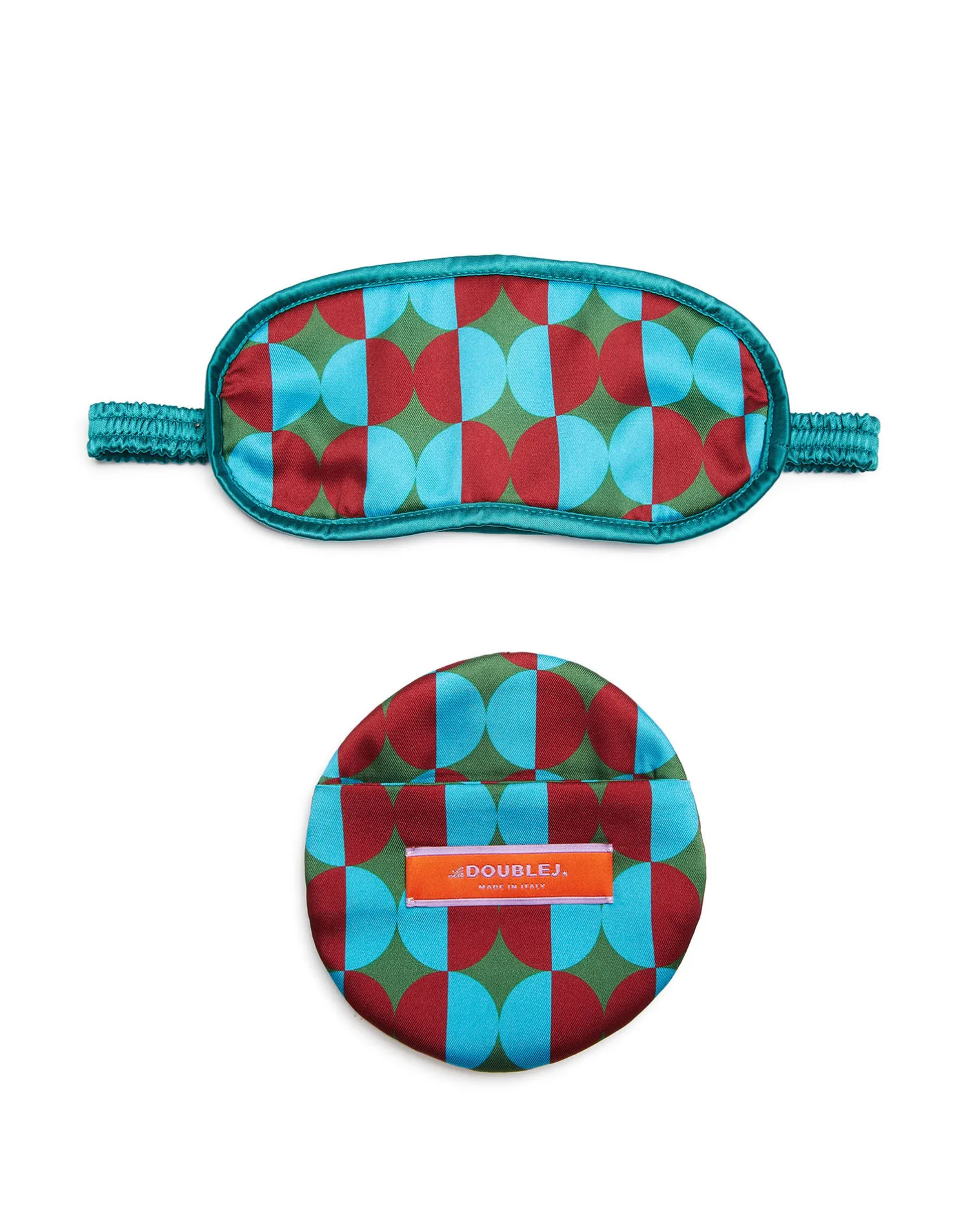 La DoubleJ Piccoli Accessori|Accessories<Mask CaseMezzaluna Green in Twill
