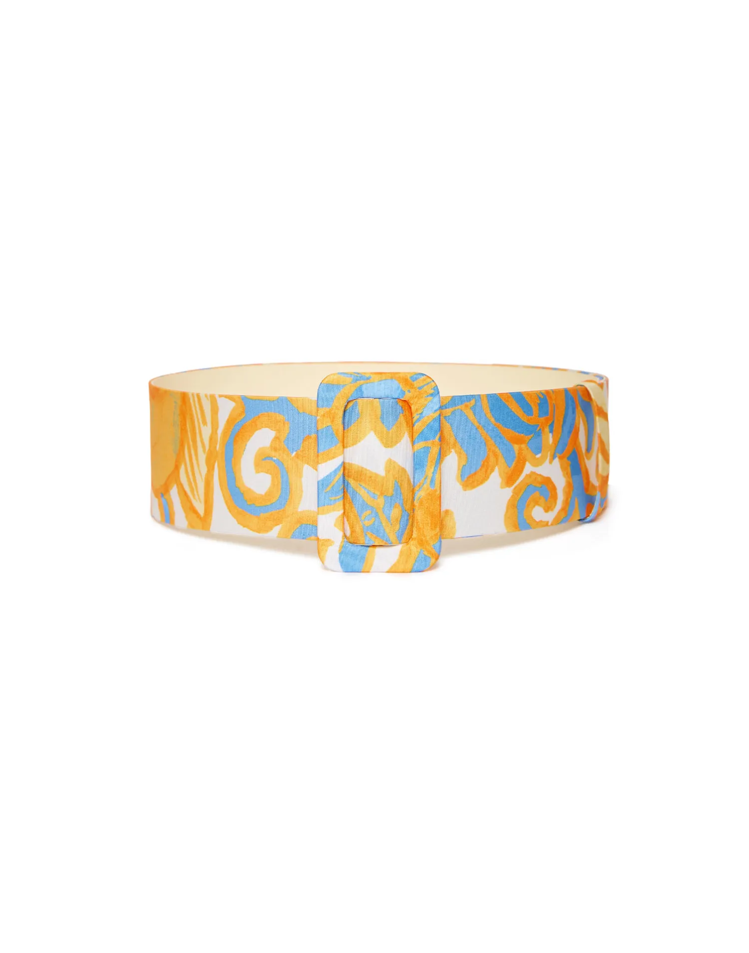 La DoubleJ Piccoli Accessori|Accessories<Medium BeltAnemone Orange in Light Faille