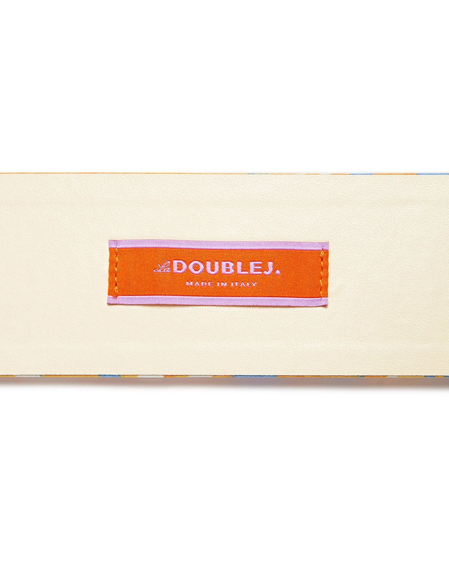 La DoubleJ Piccoli Accessori|Accessories<Medium BeltAnemone Orange in Light Faille