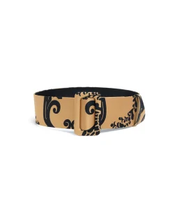 La DoubleJ Piccoli Accessori|Accessories<Medium BeltCherubs Gold in Light Faille