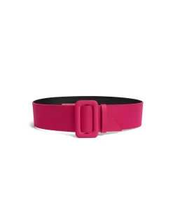 La DoubleJ Piccoli Accessori|Accessories<Medium BeltCyclamen in Stretch Satin