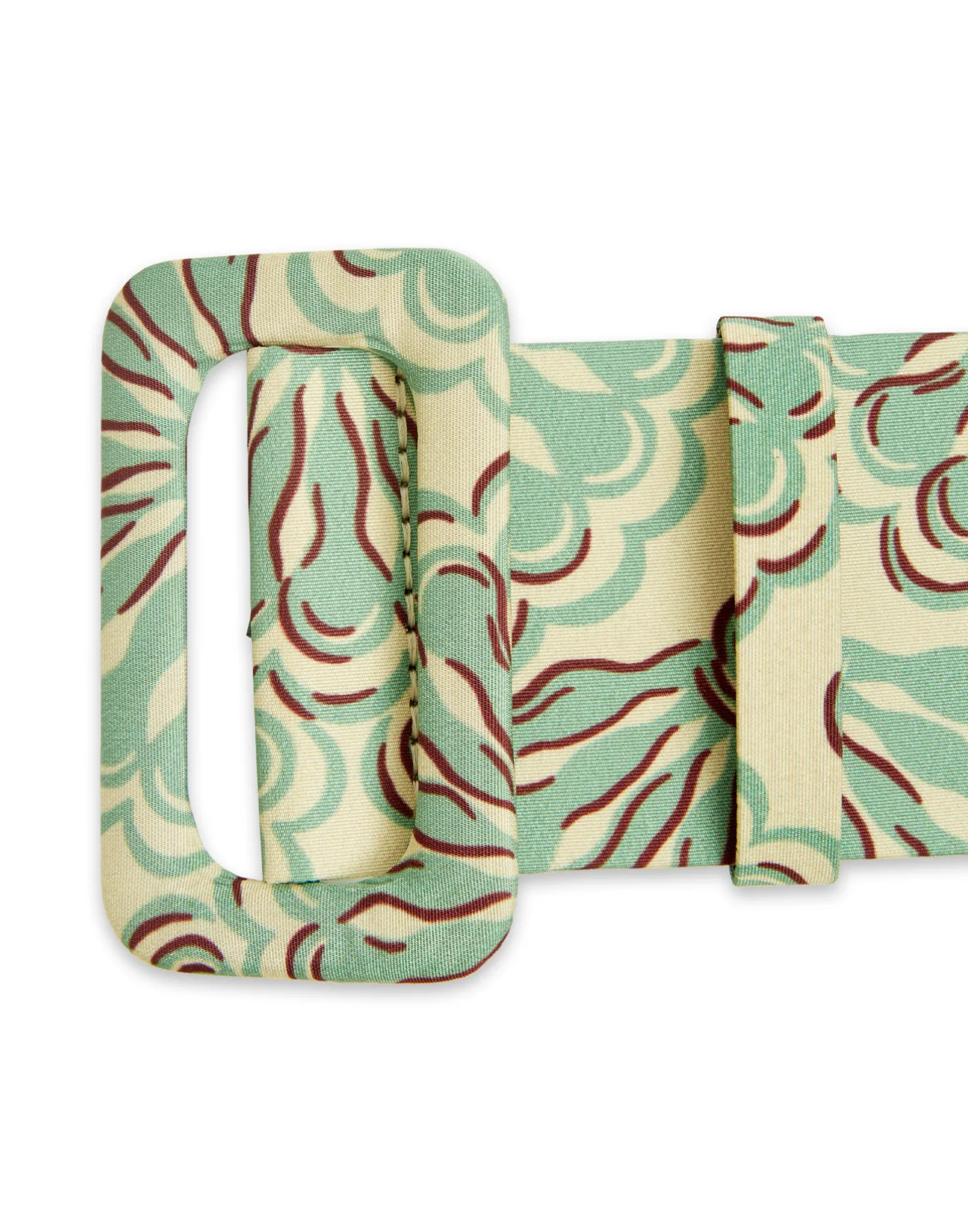 La DoubleJ Piccoli Accessori|Accessories<Medium BeltFans Mint in Light Faille