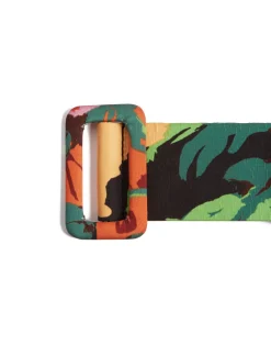La DoubleJ Piccoli Accessori|Accessories<Medium BeltWonderland Black in Light Faille