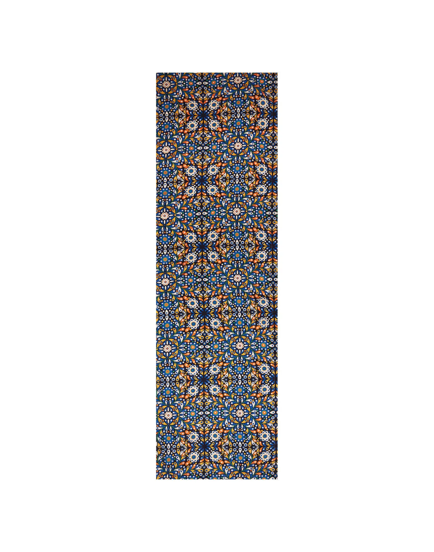 La DoubleJ Runner E Tovagliette|Tessili<Medium RunnerConfetti Blu in Linen