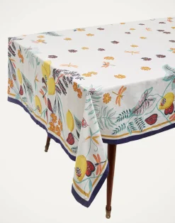 La DoubleJ Tovaglie|Tessili<Medium TableclothBotanical (Plac&eacute;e) in Linen