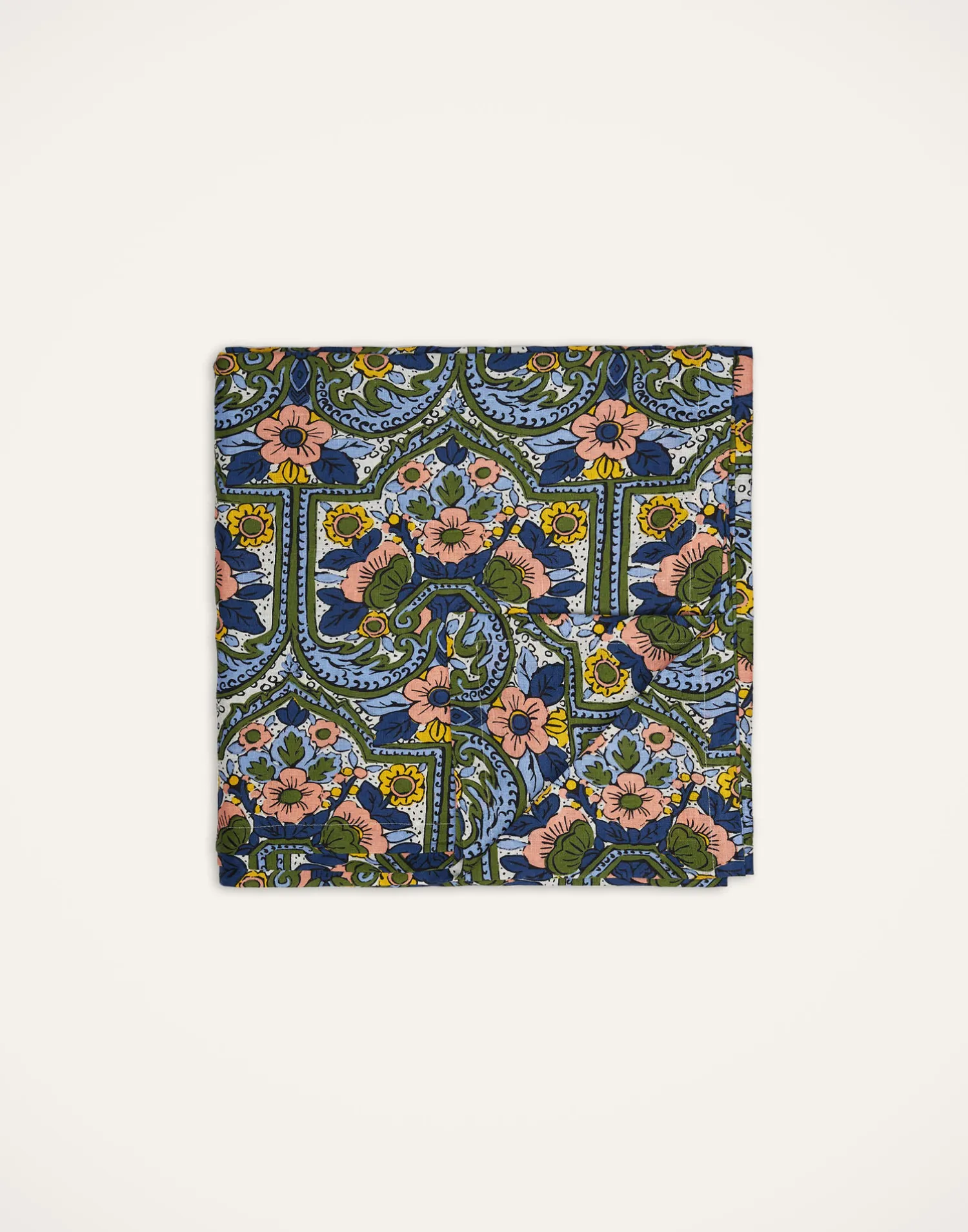 La DoubleJ Tovaglie|Tessili<Medium TableclothCorte Blu in Linen