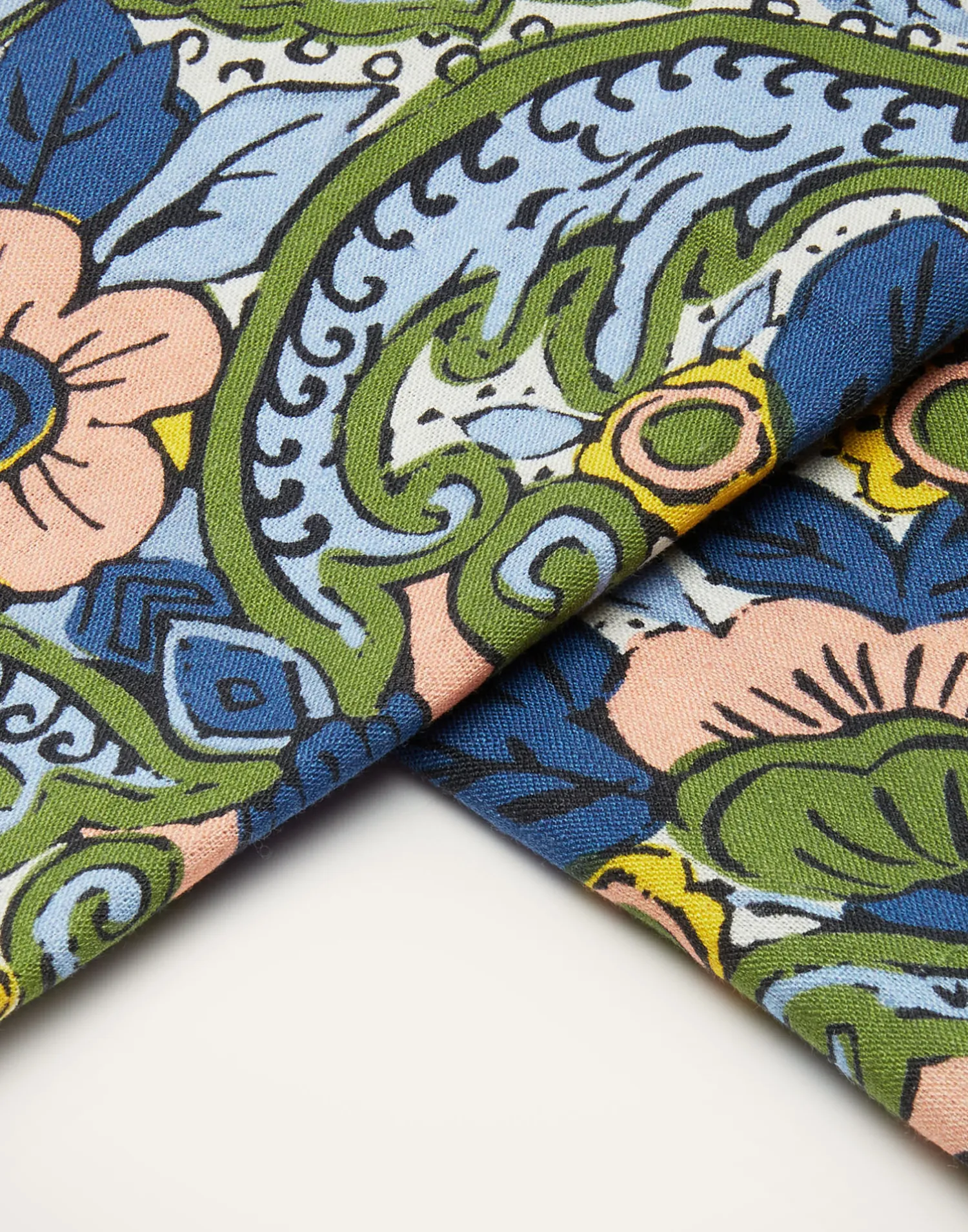 La DoubleJ Tovaglie|Tessili<Medium TableclothCorte Blu in Linen