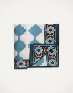 La DoubleJ Tovaglie|Tessili<Medium TableclothPlaza Sky Blue in Linen