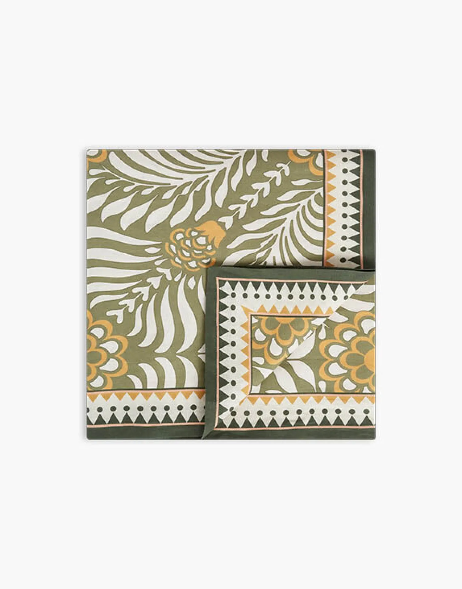 La DoubleJ Tovaglie|Tessili<Medium TableclothTudorLight Green in Linen