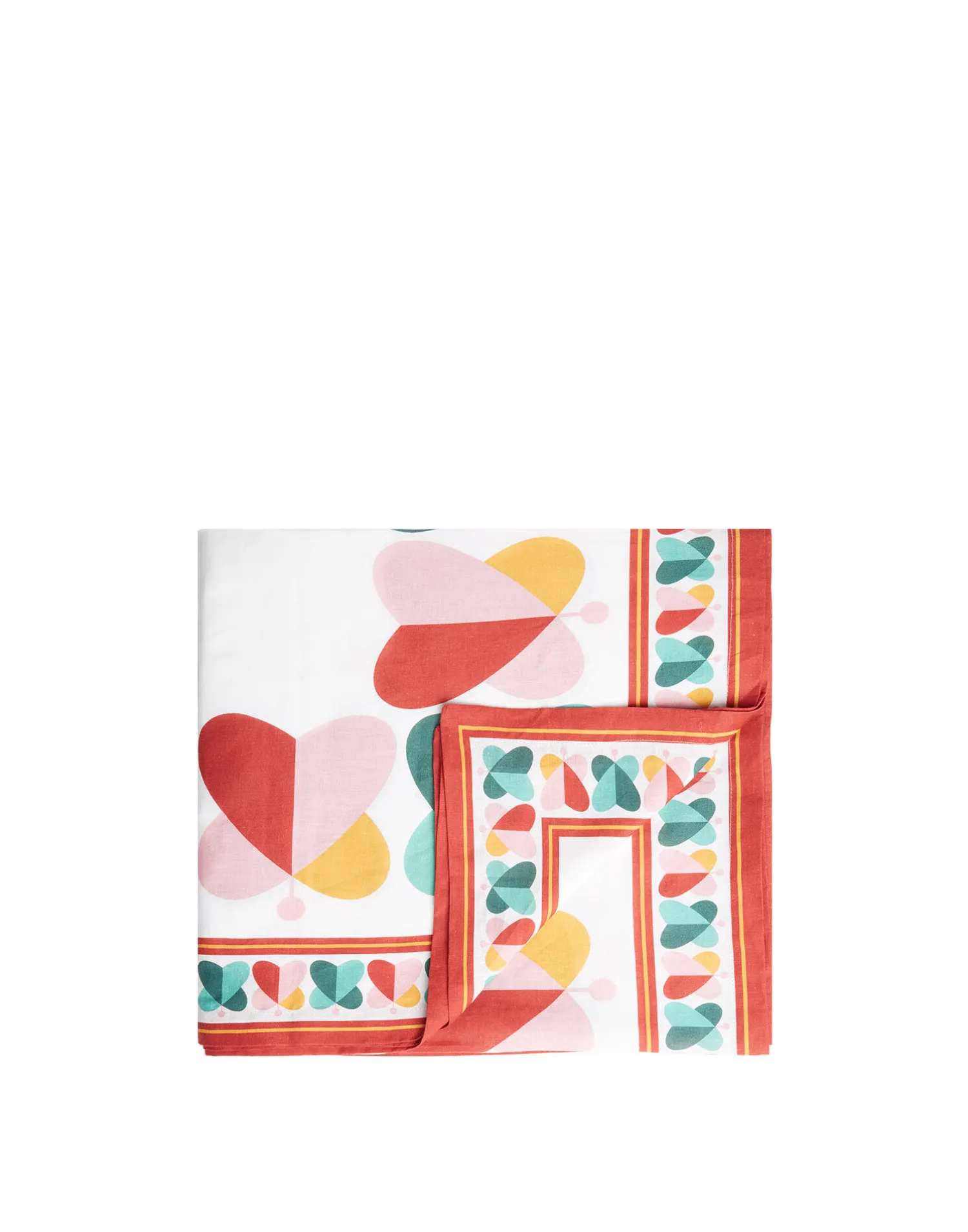 La DoubleJ Tovaglie|Tessili<Medium Tablecloth (180x280)Farfalle Ring (Placed) in Linen