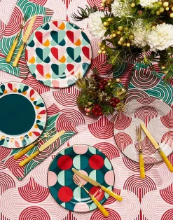 La DoubleJ Tovaglie|Tessili<Medium Tablecloth (180x280)Slinky Rosso in Linen