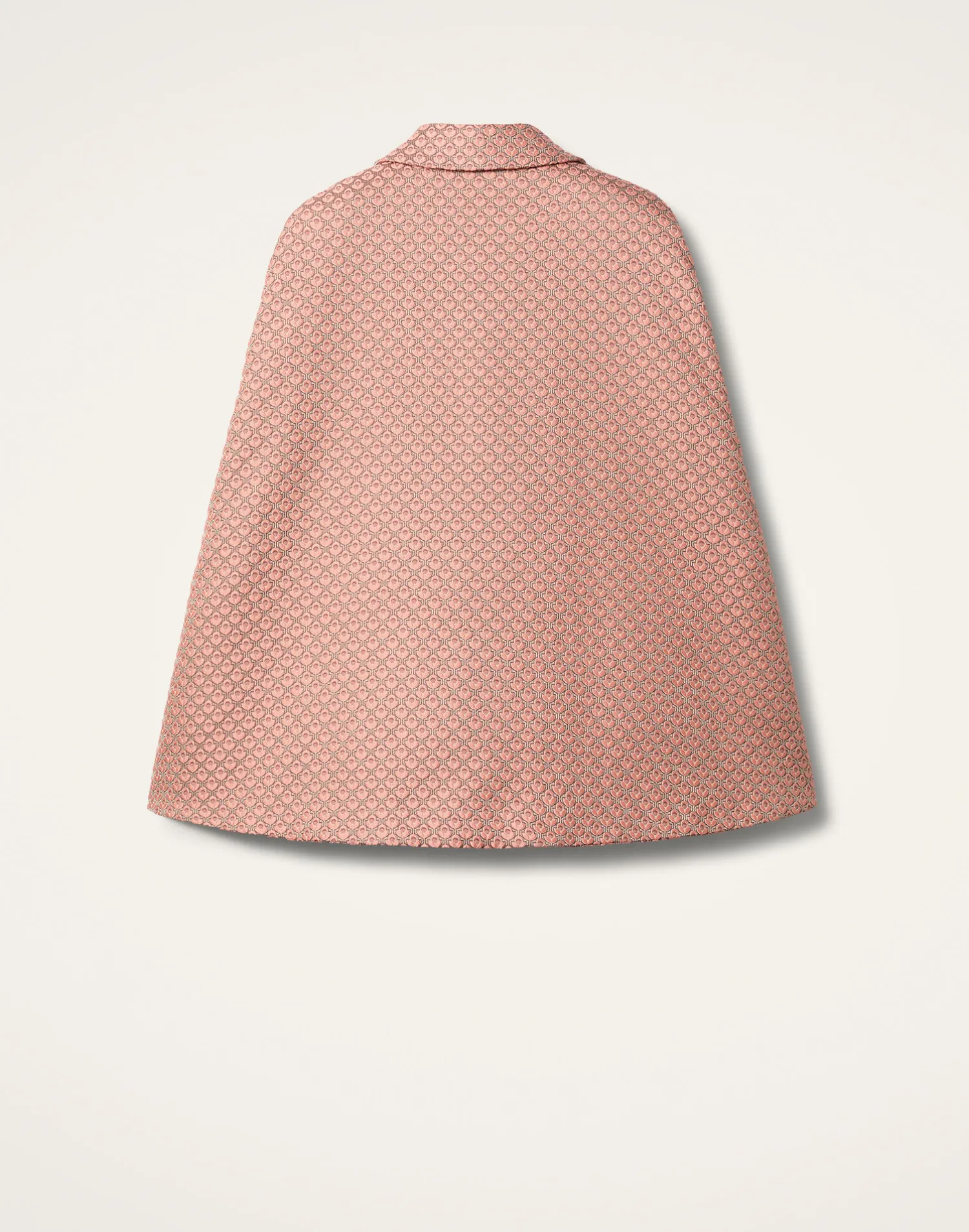La DoubleJ Capispalla<Milano Mini CapeTulip Pale Pink in Jacquard
