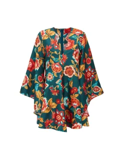 La DoubleJ Vestiti<Mini Magnifico DressHottie Emerald in Silk Twill
