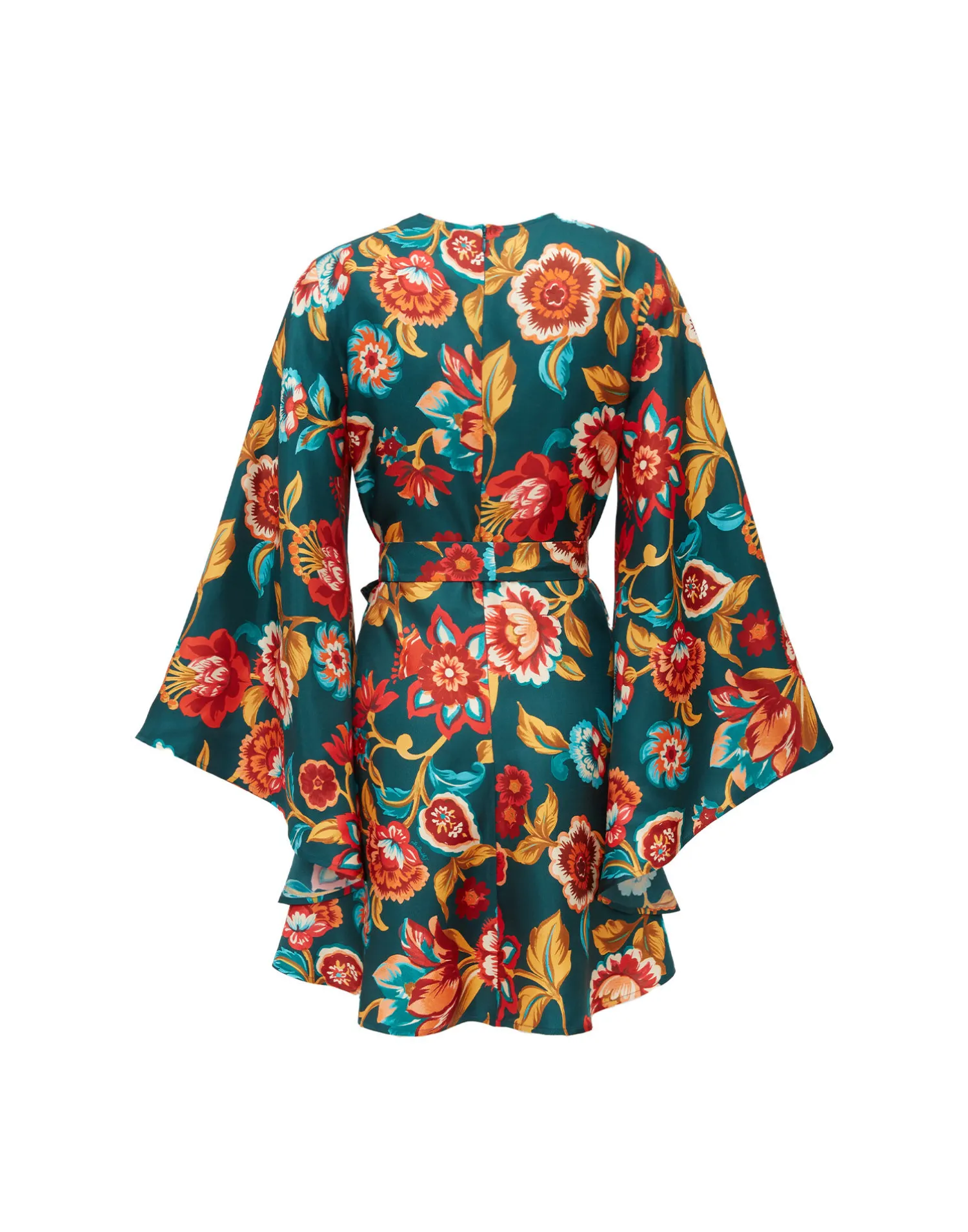 La DoubleJ Vestiti<Mini Magnifico DressHottie Emerald in Silk Twill