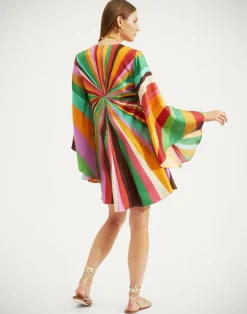 La DoubleJ Vestiti<Mini Magnifico DressRainbow in Twill Silk