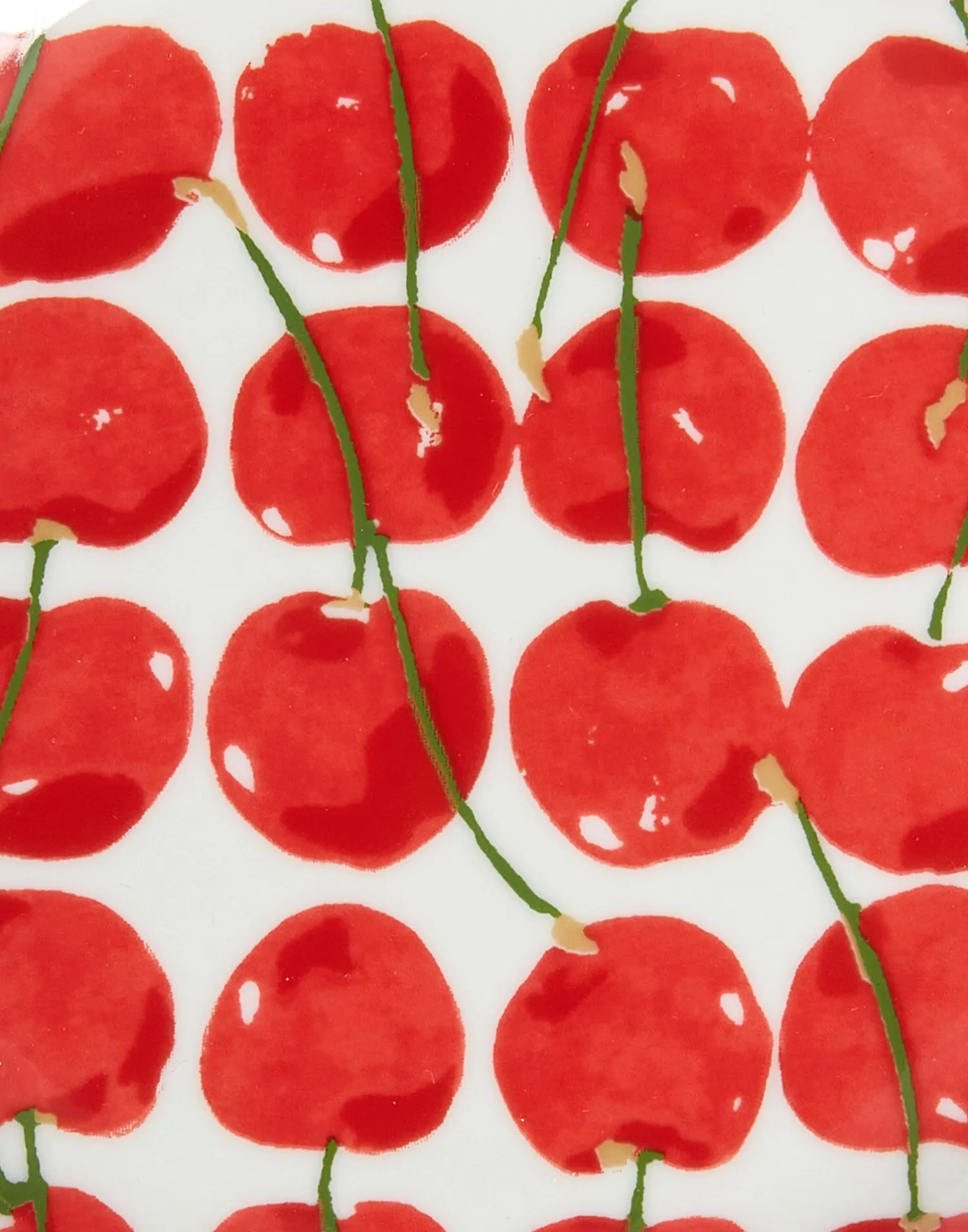 La DoubleJ Piatti Da Dessert & Piattini|Tavola<Mini PlateCherries Ivory in Porcelain