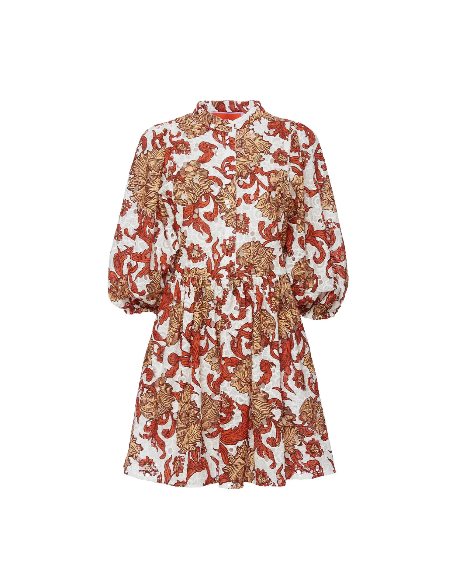 La DoubleJ Vestiti<Mini Portofino DressReef White in Printed Lace