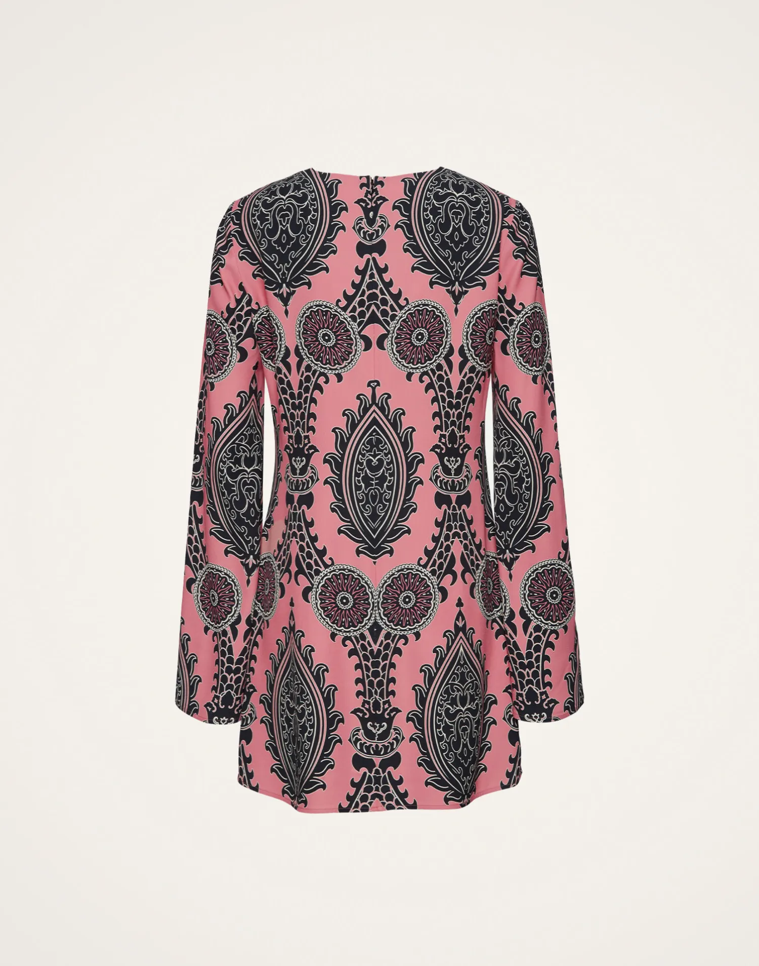 La DoubleJ Vestiti<Mini Supremes Swing DressOltrarno Pink in Sablé Satin