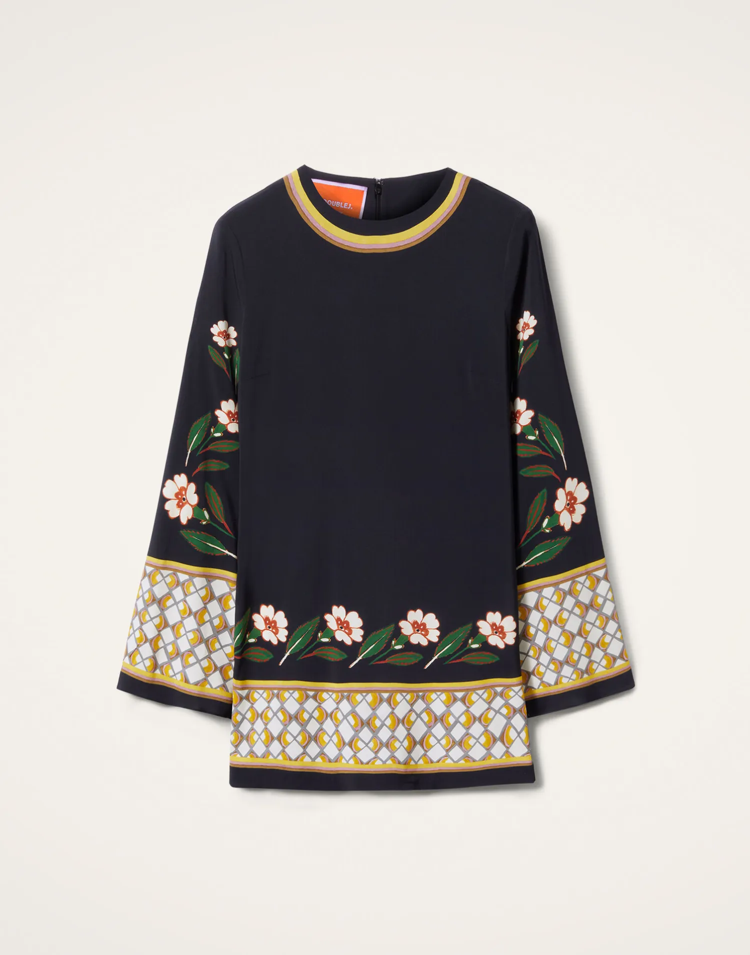 La DoubleJ Vestiti<Mini Supreme Swing DressDazed Placée Black in Sable