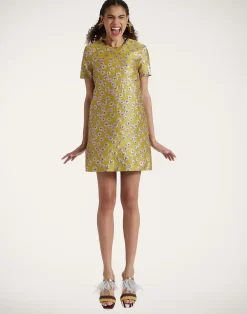 La DoubleJ Party Dressing<Mini Swing DressMargarita in Jacquard