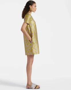La DoubleJ Party Dressing<Mini Swing DressMargarita in Jacquard